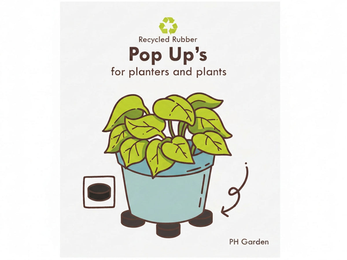 RUBBER POT FEET-ROUND