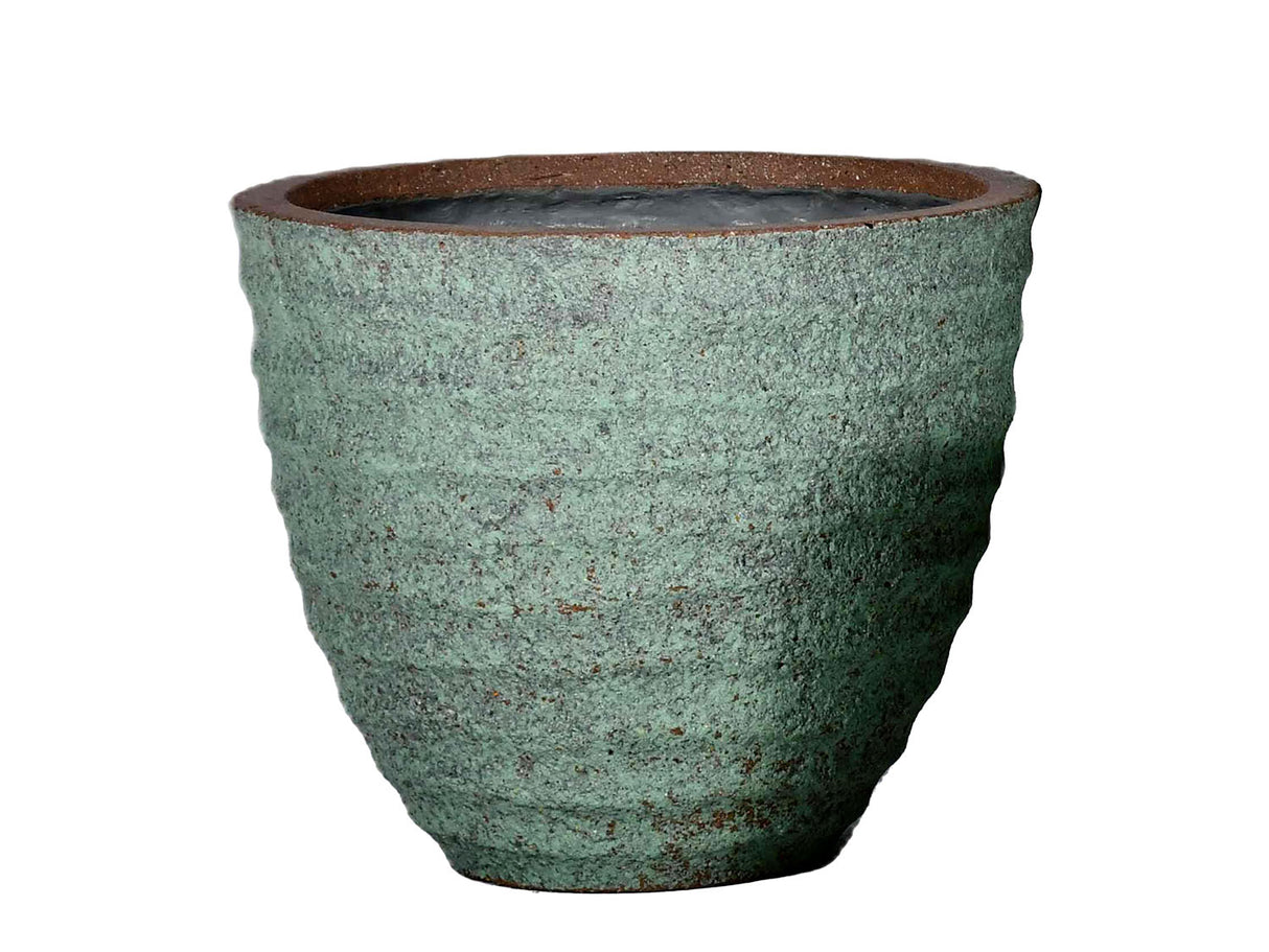 HORIZONTAL WAVE PLANTER, ITALIAN TERRA COTTA