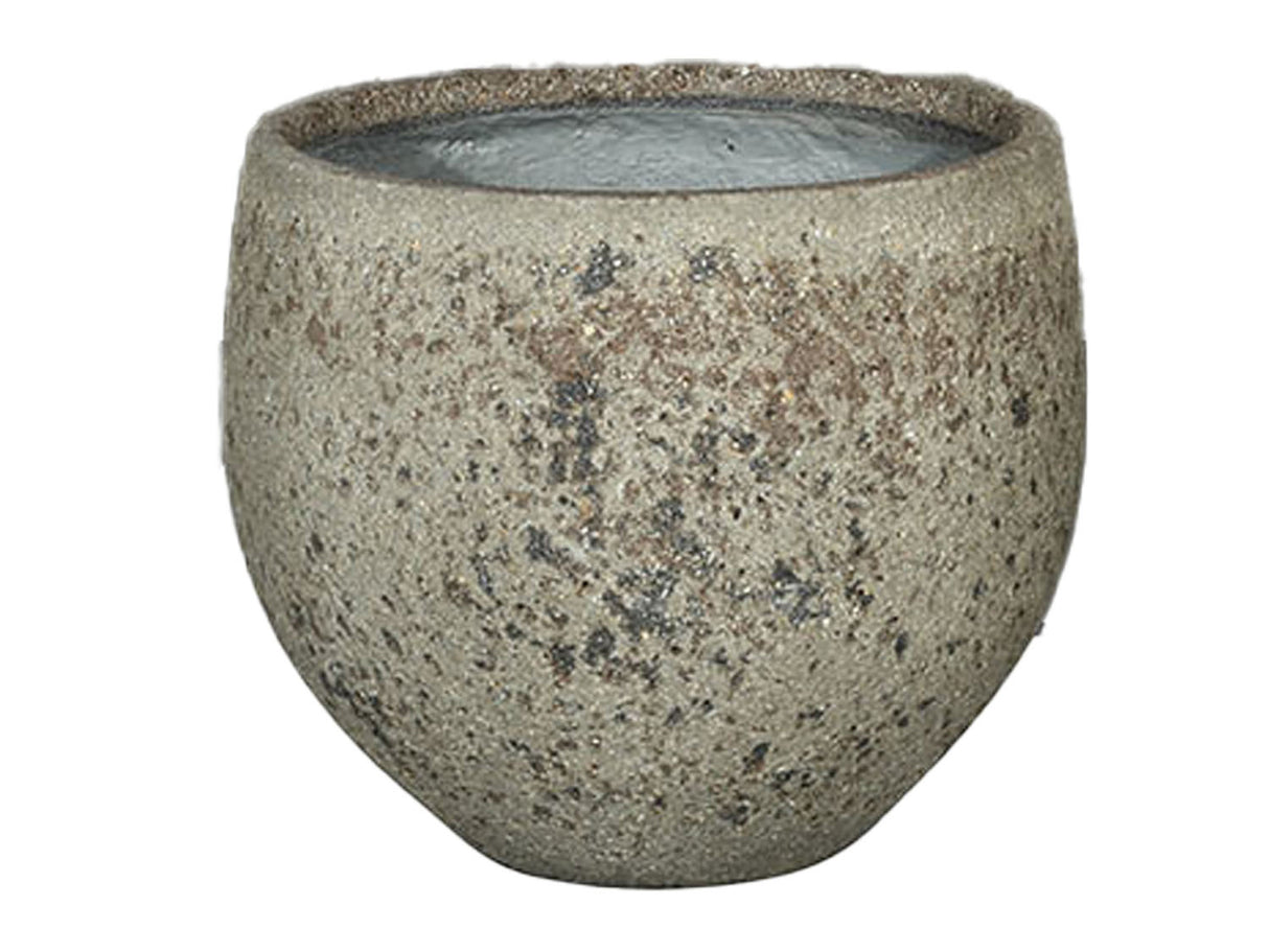 RUSTIC SPHERE PLANTER