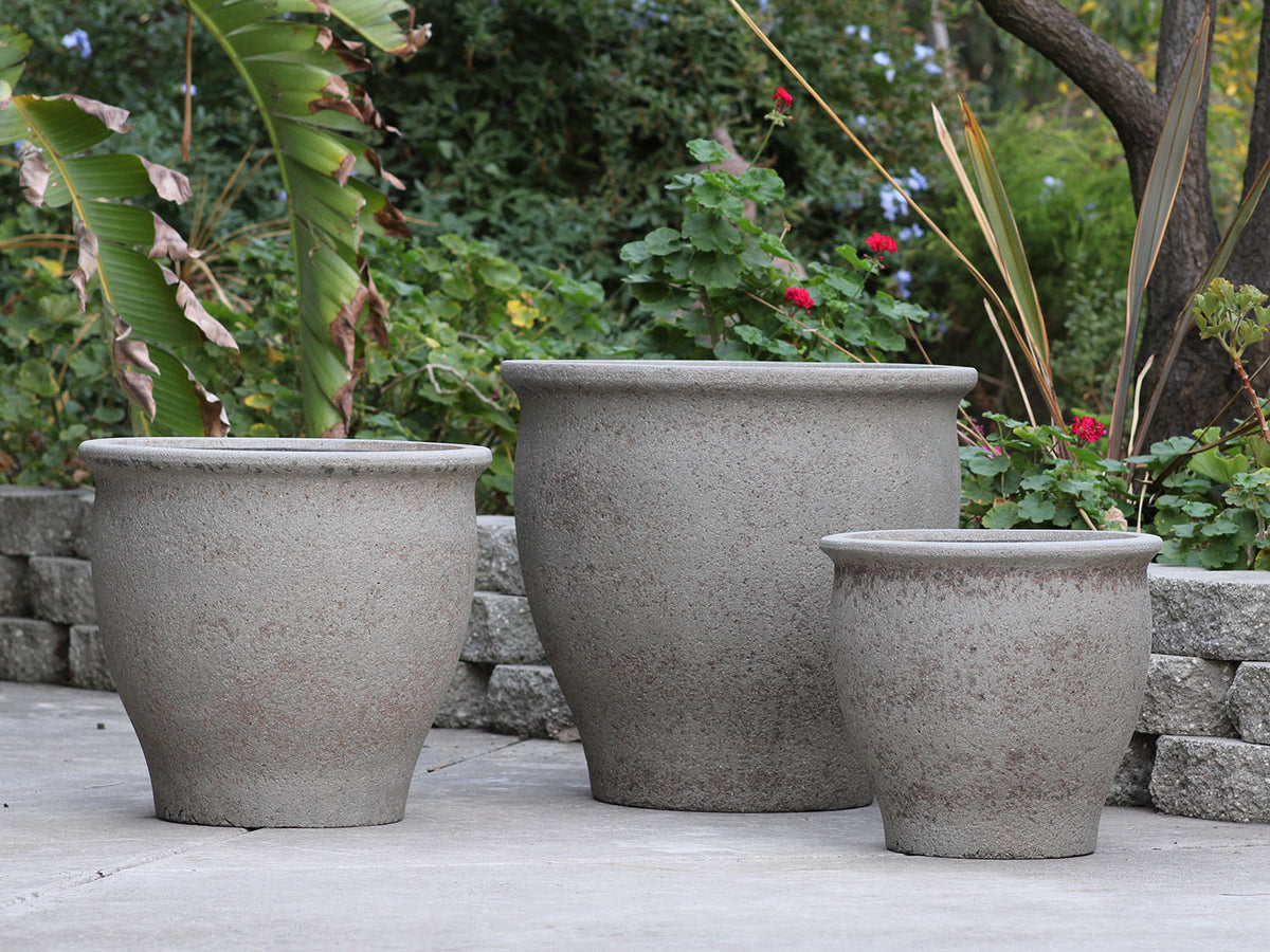 STONE BELL PLANTER