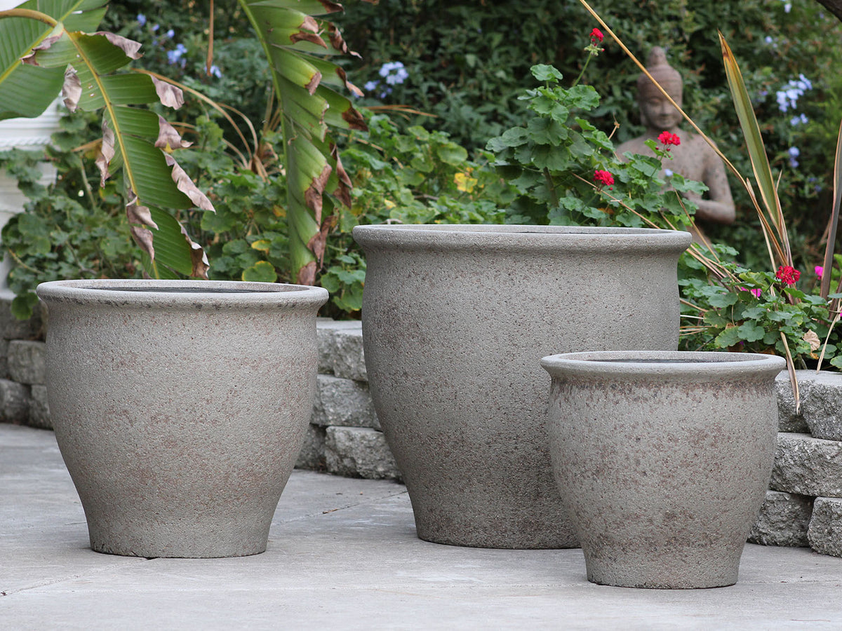 STONE BELL PLANTER