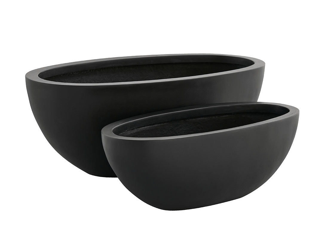 Low Oval Planters By Plantatorem