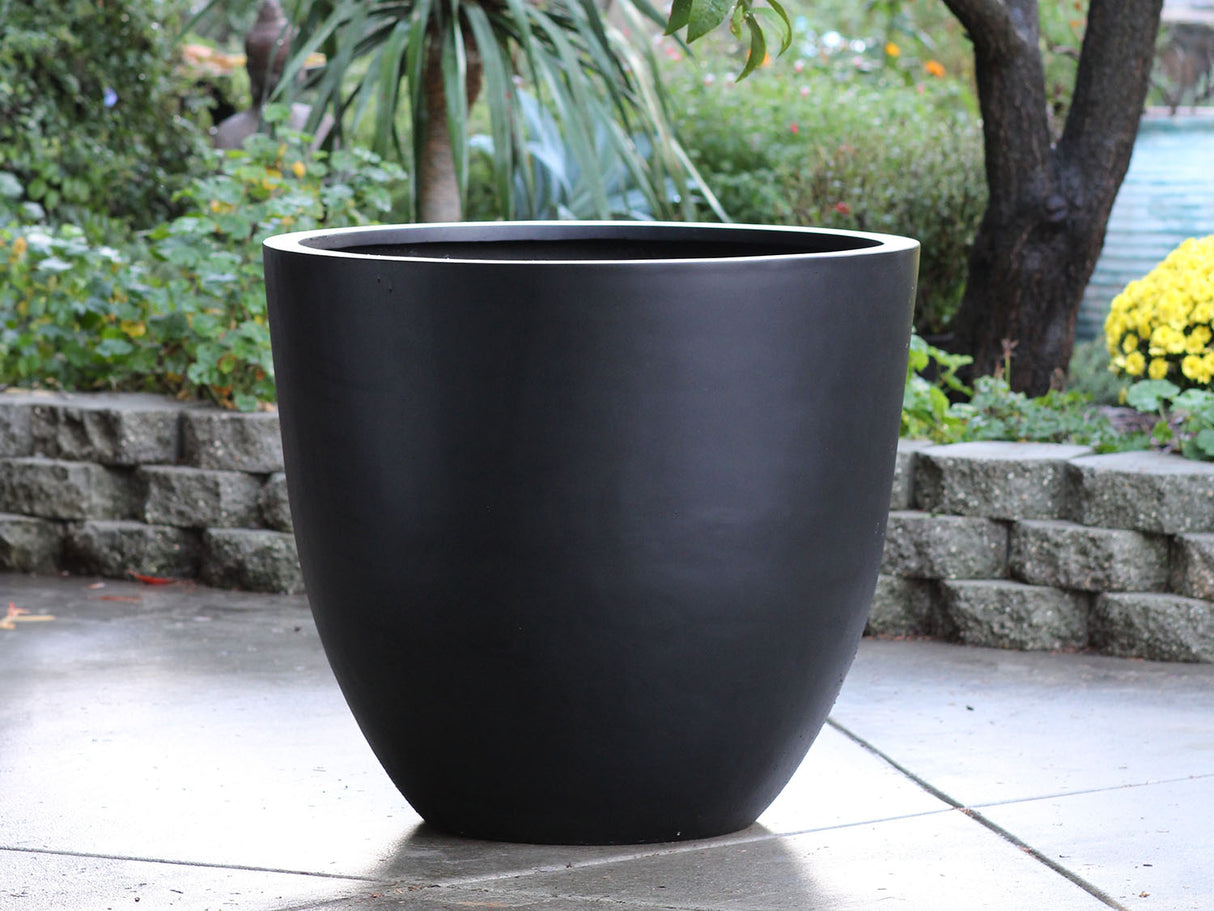 Deep Bowl Planter 43.5" D x 37.5" H By Plantatorem