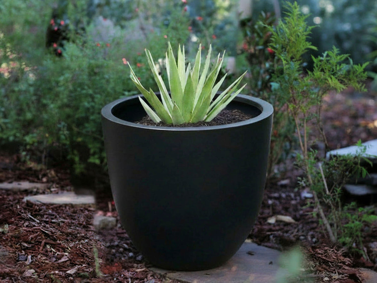 Deep Bowl Planter 43.5" D x 37.5" H By Plantatorem