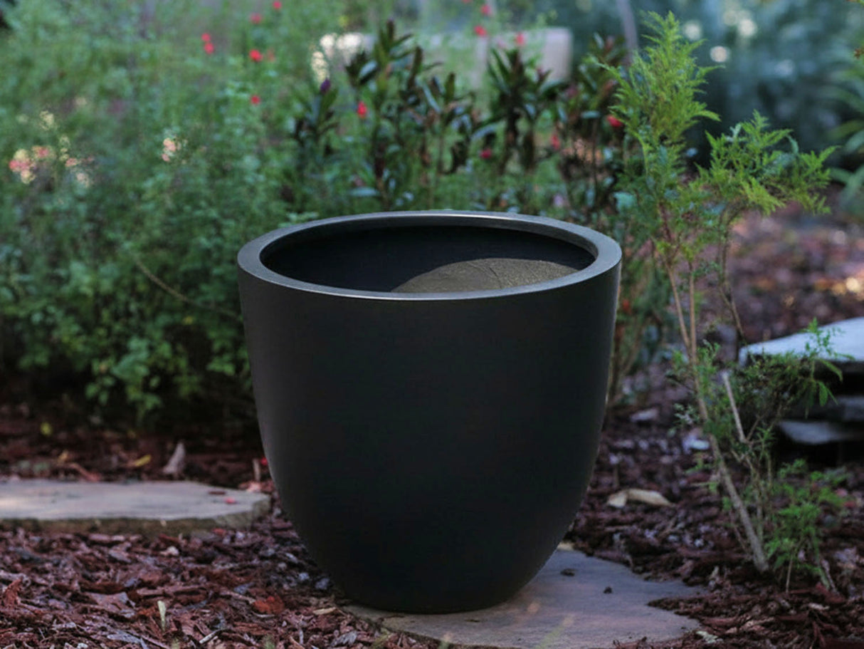 Deep Bowl Planter 43.5" D x 37.5" H By Plantatorem
