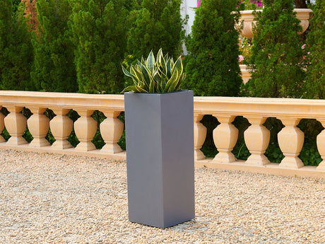 Tall Square Planter (Set of 2) By Plantatorem
