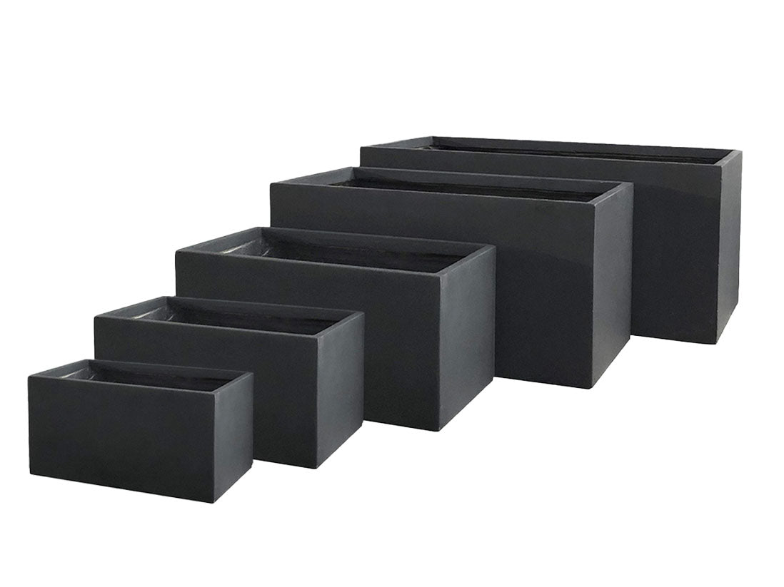 Rectangular Box Planter (Set of 5) By Plantatorem