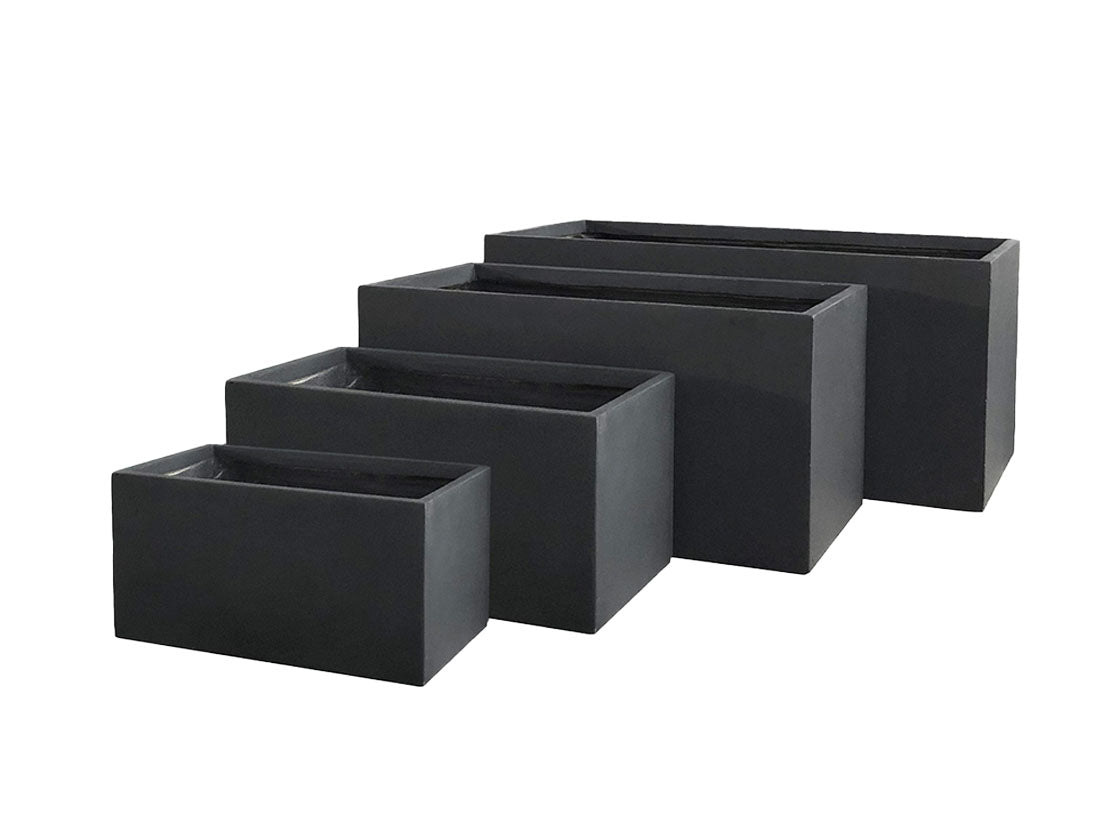 Rectangular Box Planter (Set of 4) By Plantatorem