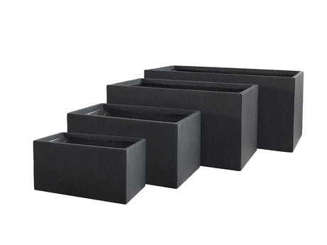 Rectangular Box Planter (Set of 4) By Plantatorem
