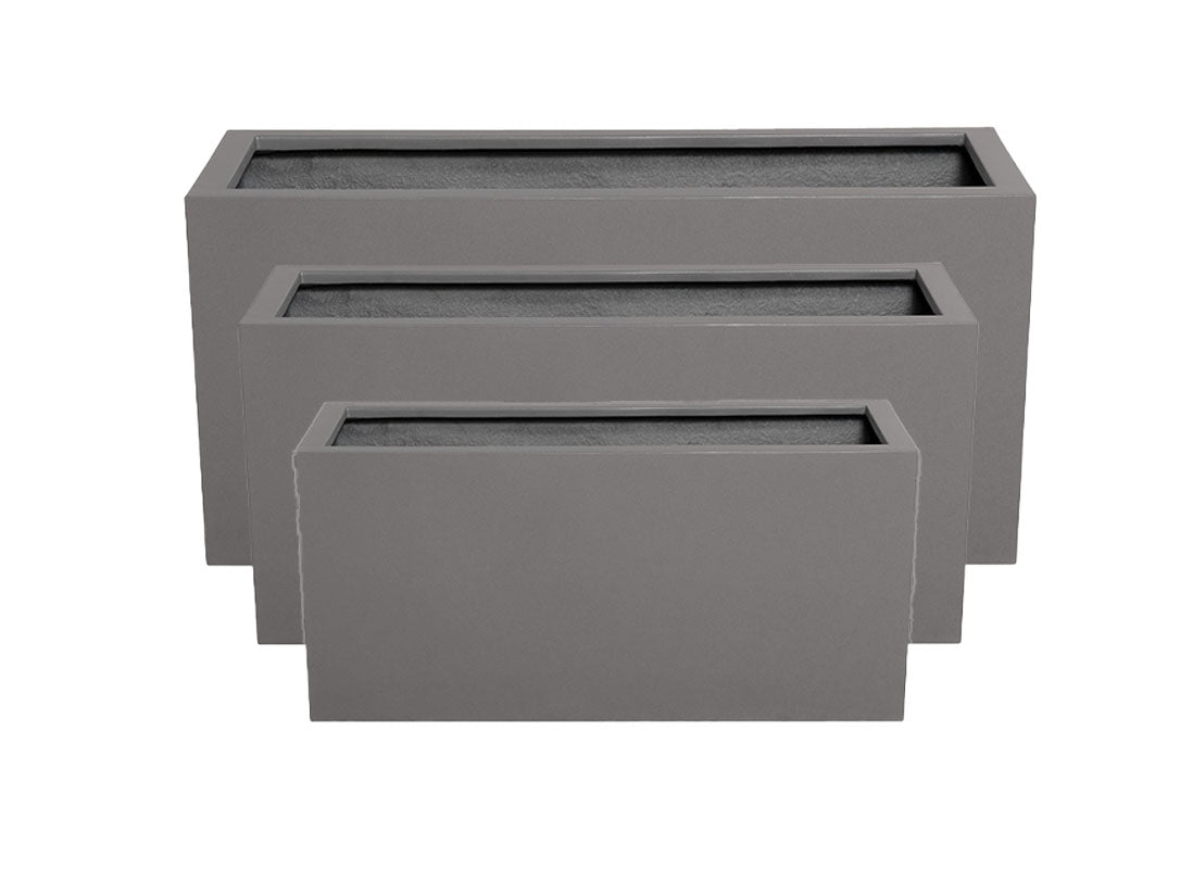 Rectangular Box Planter (Set of 3) By Plantatorem