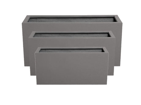 Rectangular Box Planter (Set of 3) By Plantatorem