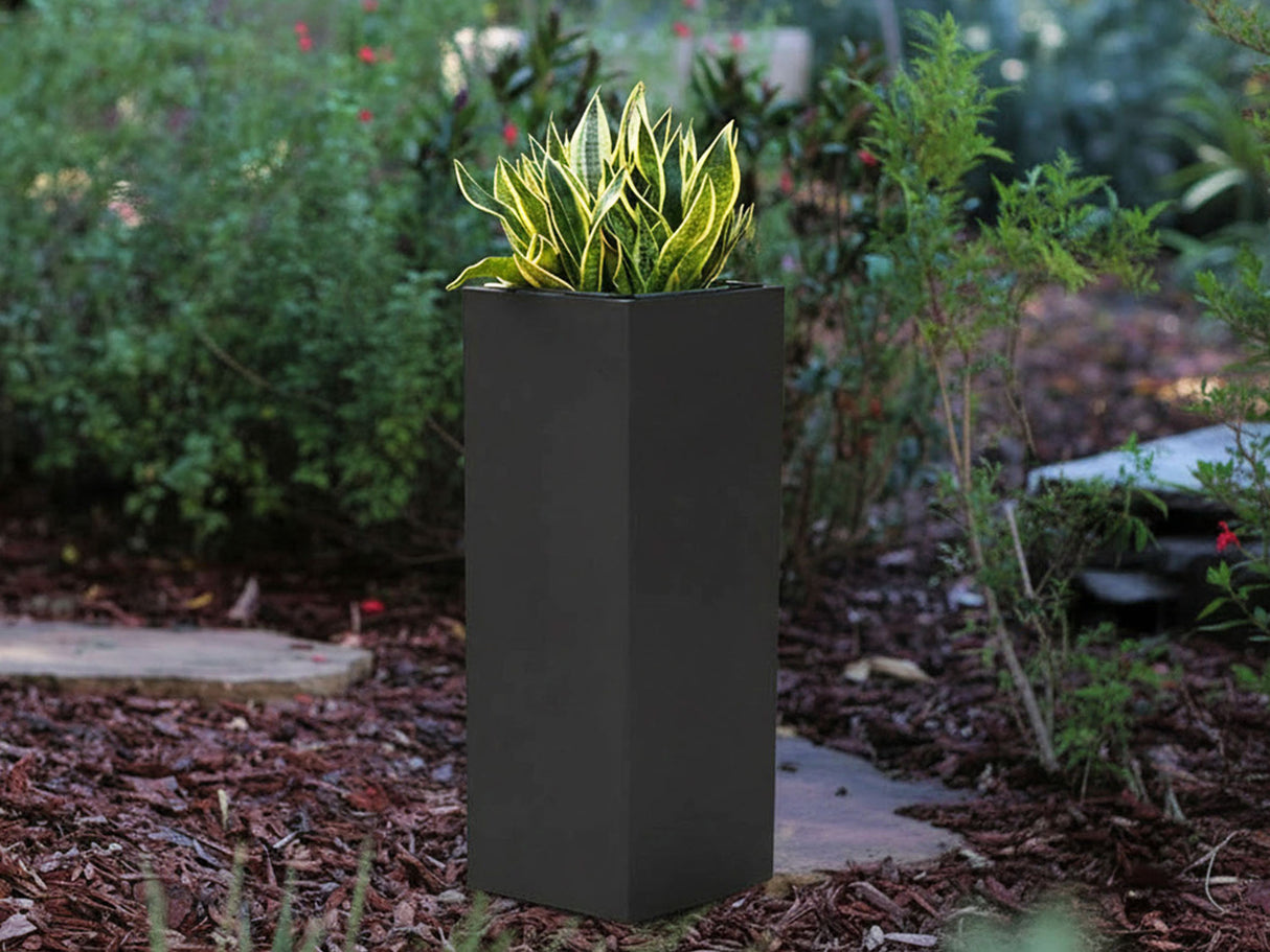 Tall Square Planter By Plantatorem