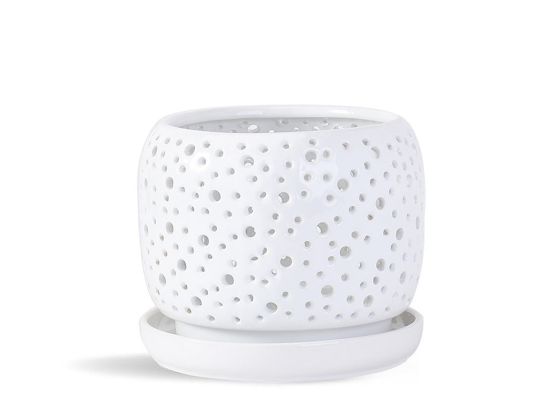 Rain Drop Orchid Planter-Pastel By Plantatorem