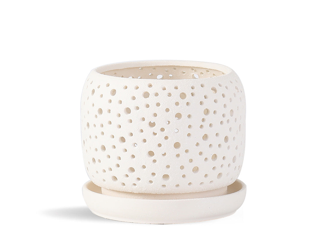 Rain Drop Orchid Planter-Sand By Plantatorem