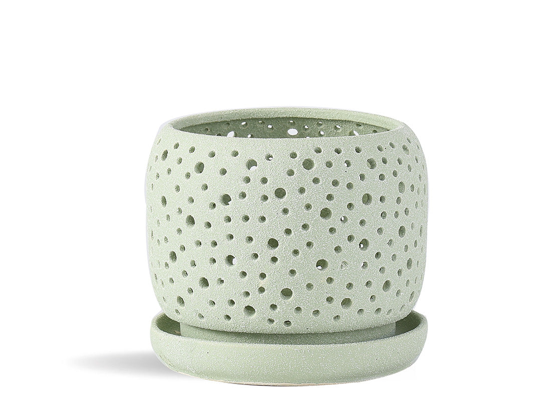 Rain Drop Orchid Planter-Sand By Plantatorem