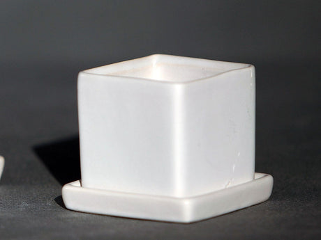 Cube Pot with Detached Saucers (LARGE) By Plantatorem