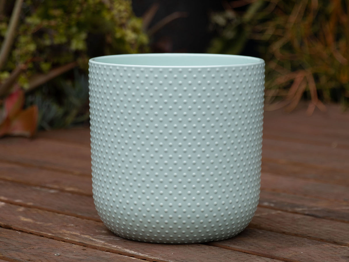 Dotted Cylinder Planter (No Saucer)