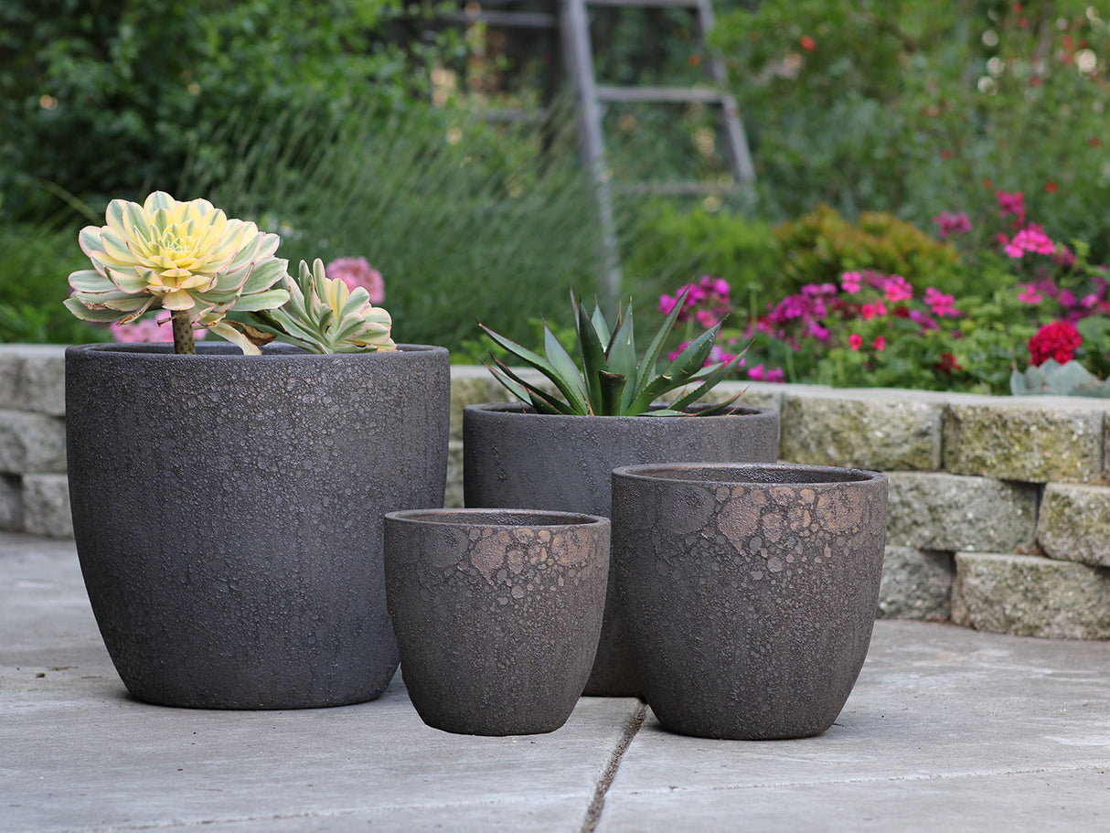 Coco Pots Coral - Set of 4 By Plantatorem