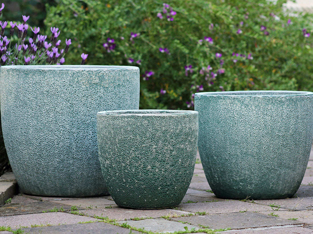 Coco Pots Coral - Set of 3 By Plantatorem