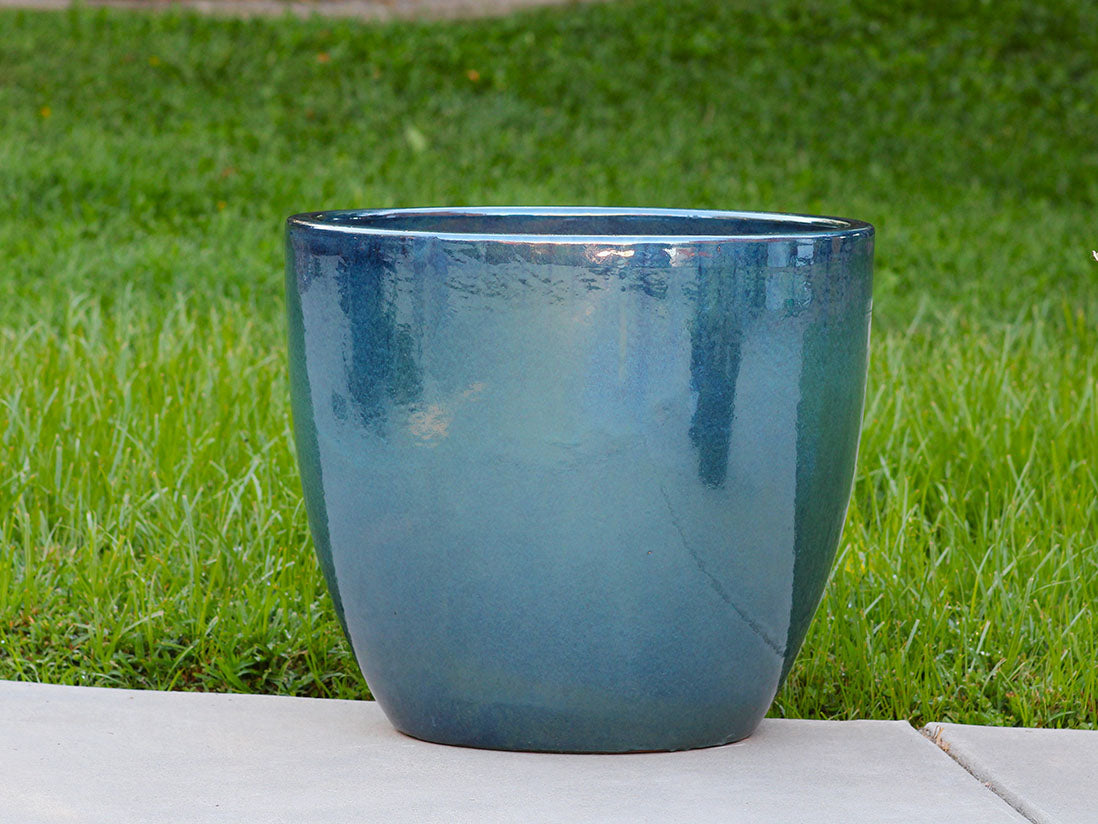 Coco Pots Glazed - Set of 4 By Plantatorem