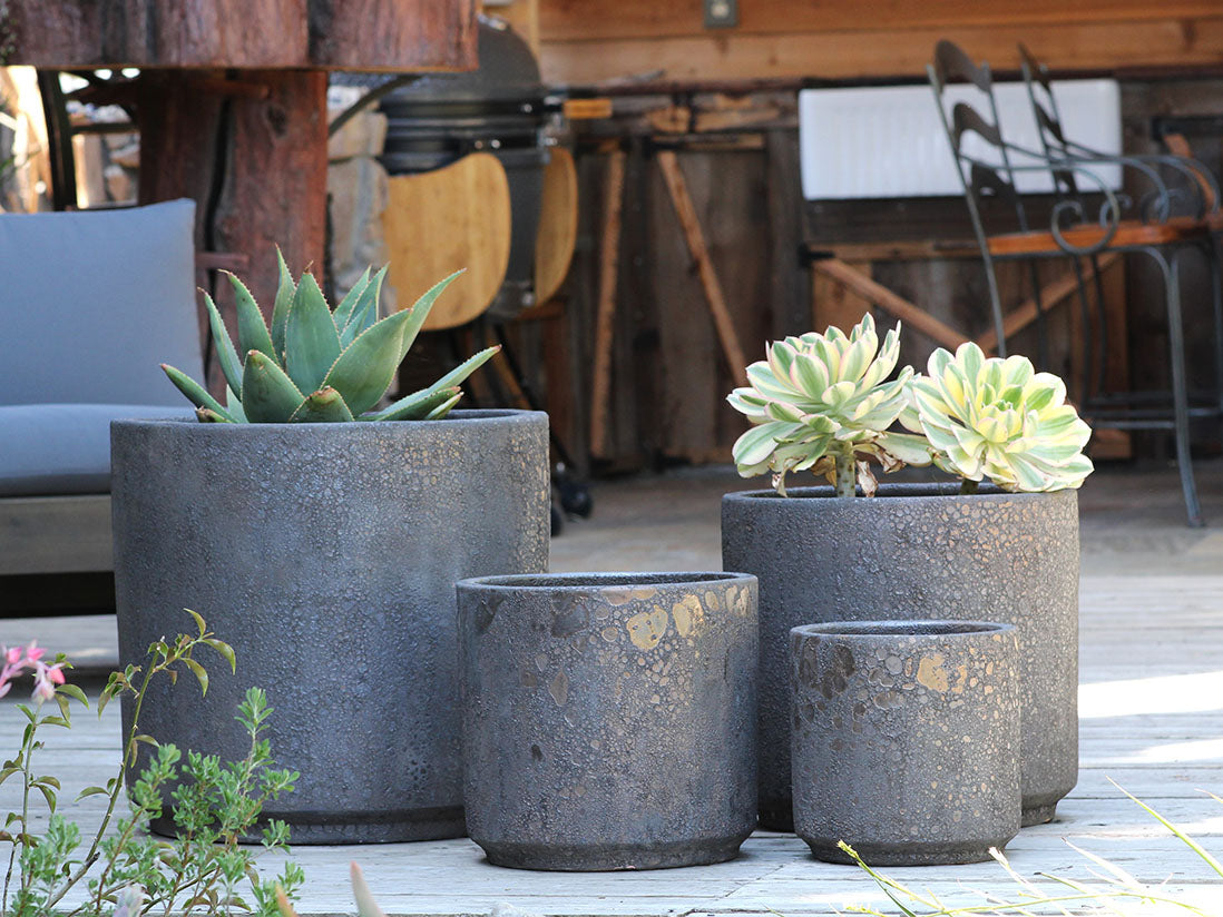 Redondo Planter Mid - Set of 4 By Plantatorem