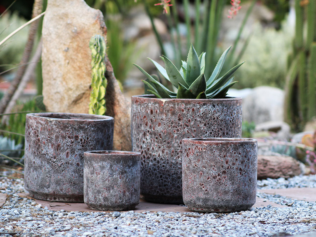 Redondo Planter Mid - Set of 4 By Plantatorem