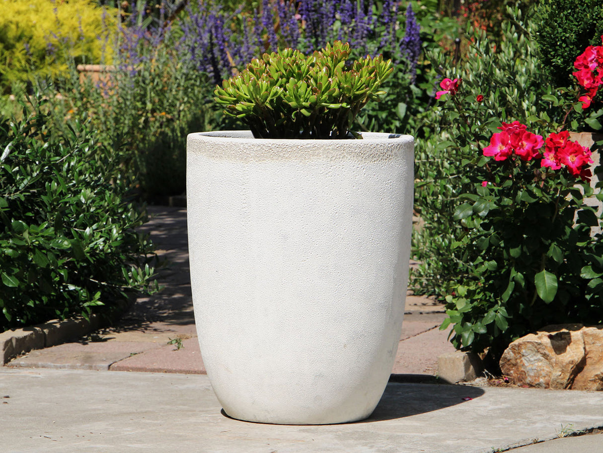 Tall Milano Cone Planter - Set of 3 (Coral) By Plantatorem