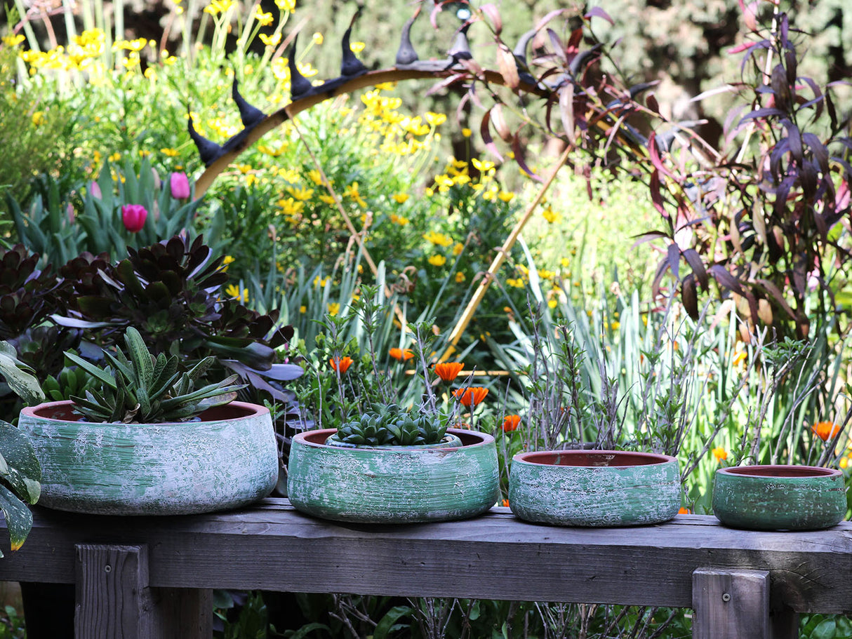 Hand Thrown Smooth Bowls- Set of 4 By Plantatorem