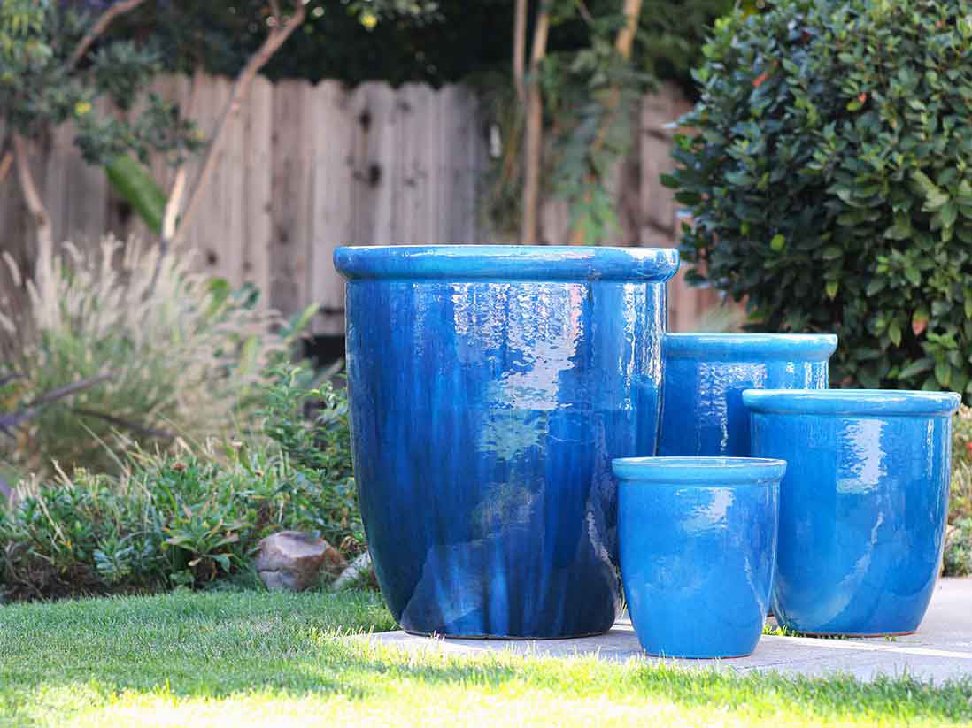 High Cana Pots - Set of 4 By Plantatorem