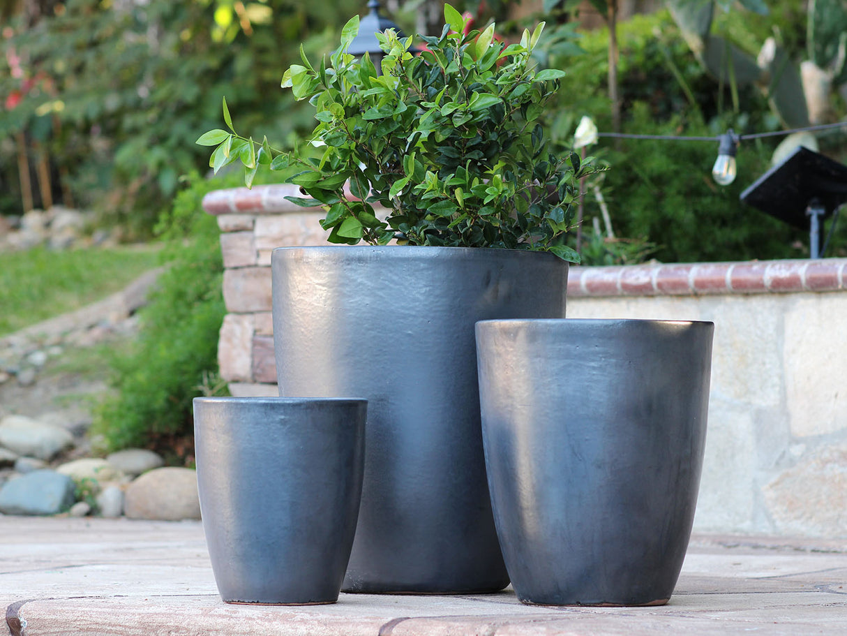Cone Planter - Set of 3 (Glazed) By Plantatorem
