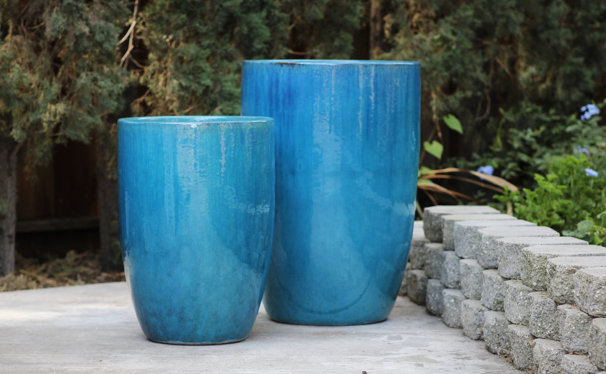 Tall Barrel Planters By Plantatorem