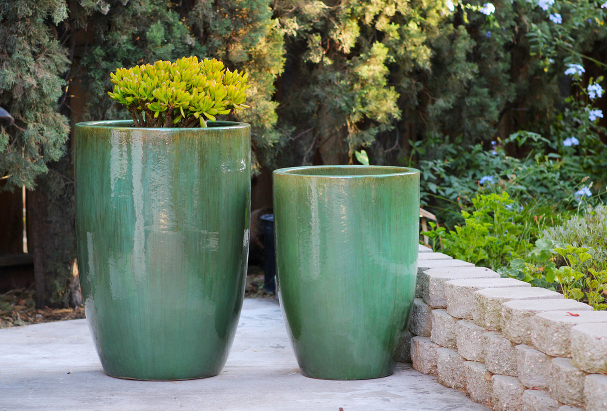 Tall Barrel Planters By Plantatorem