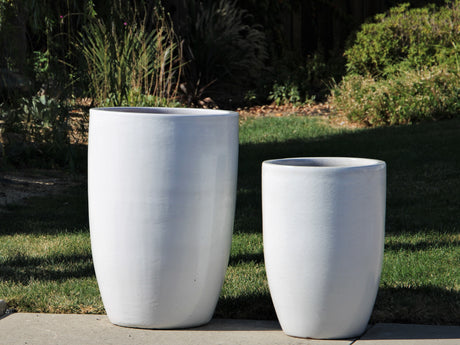 Tall Barrel Planters - Set of 2 By Plantatorem