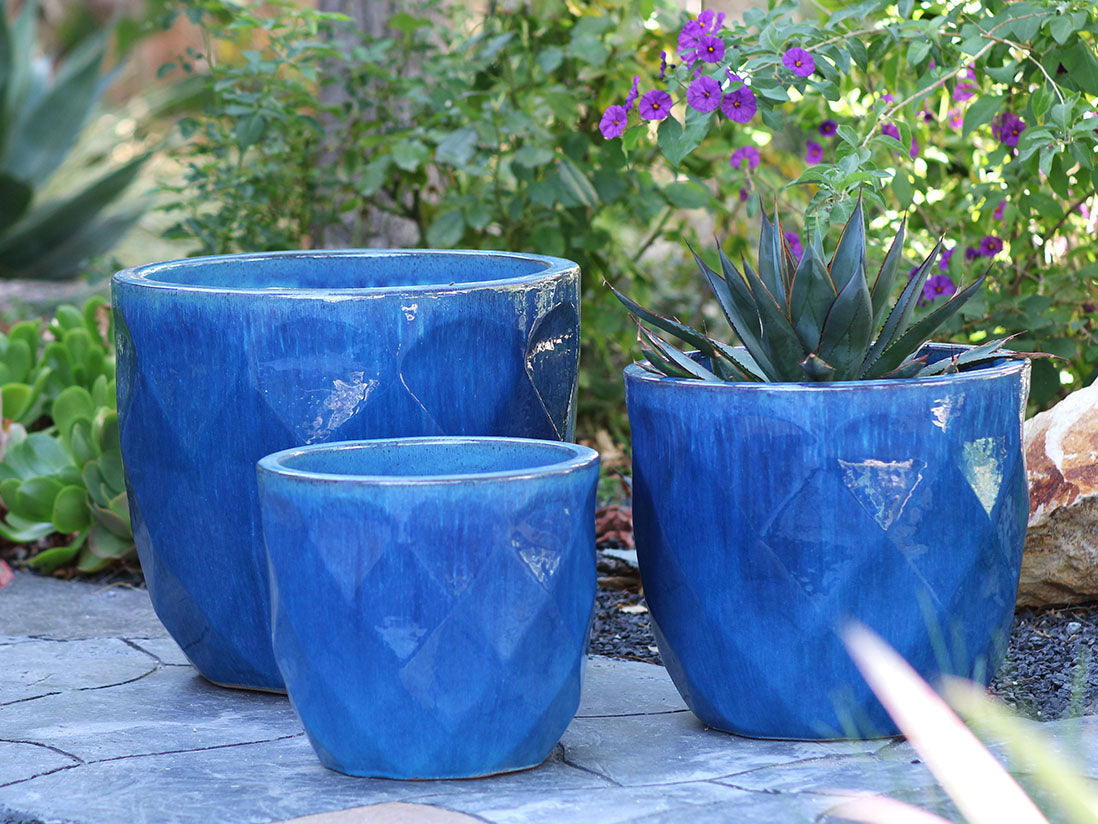 Diamond Planter - Set of 3 By Plantatorem