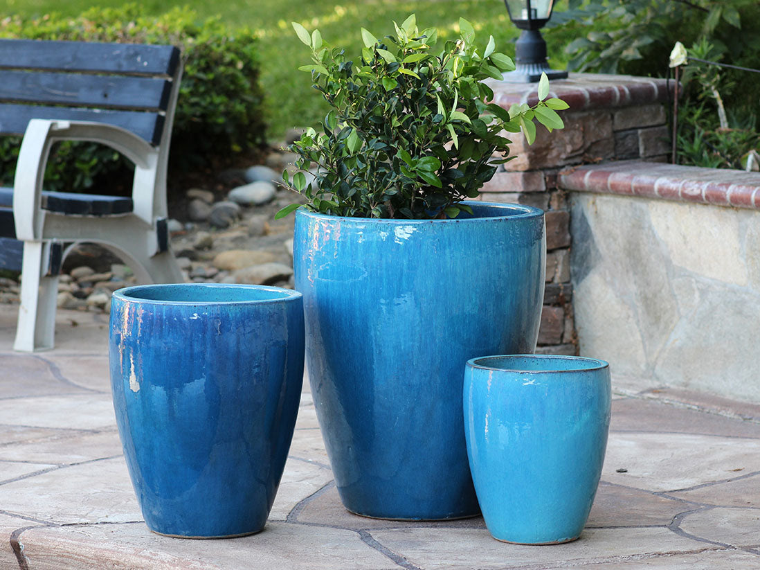 Catalina Pots - Set of 3 By Plantatorem