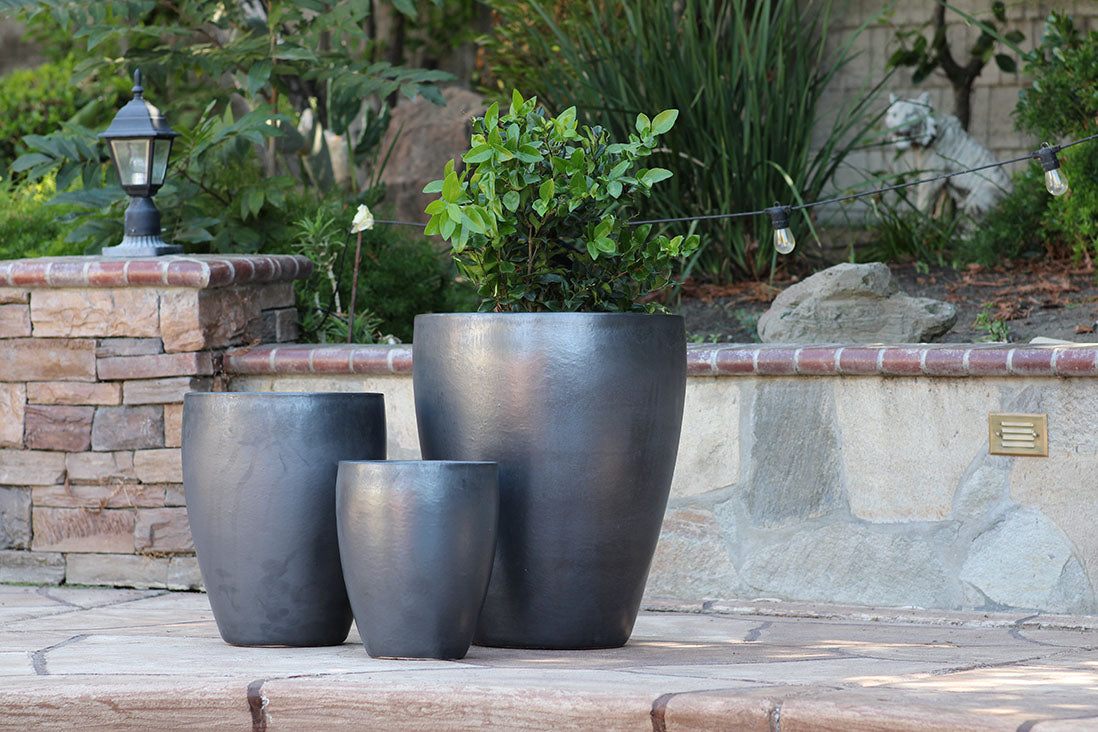 Catalina Pots - Set of 3 By Plantatorem