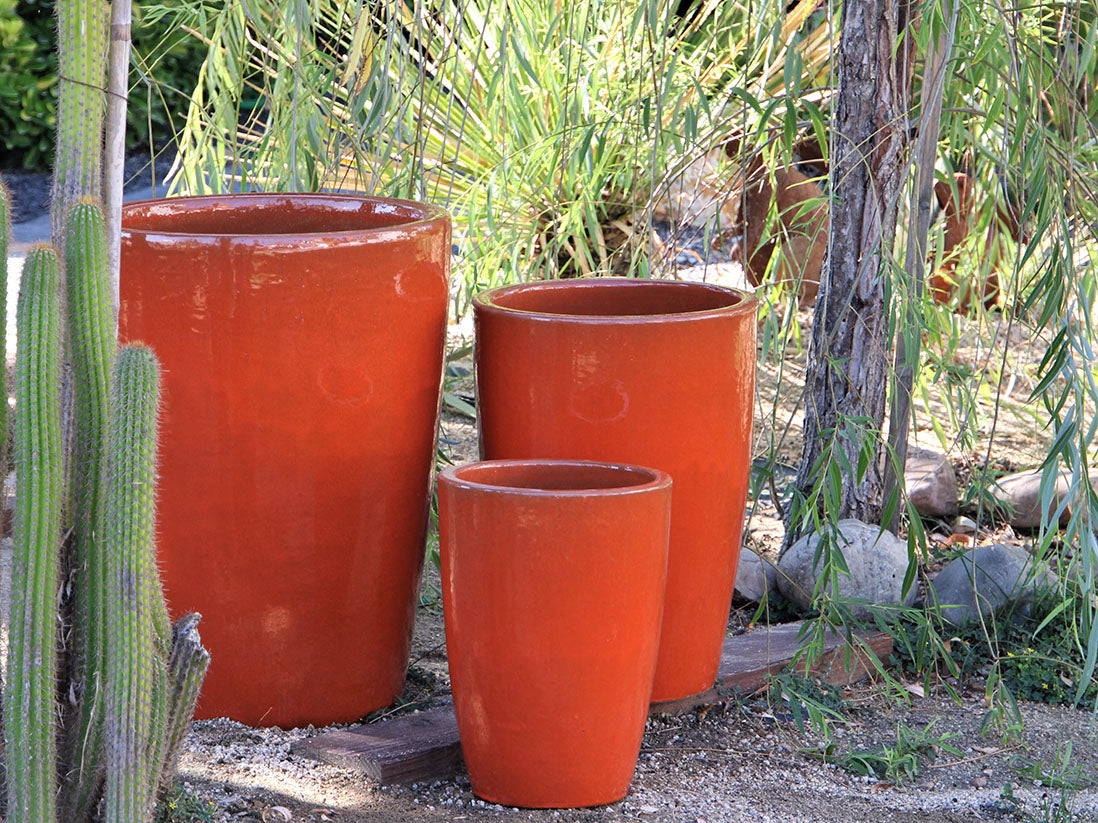 Slim Round Planter - Set of 3 By Plantatorem