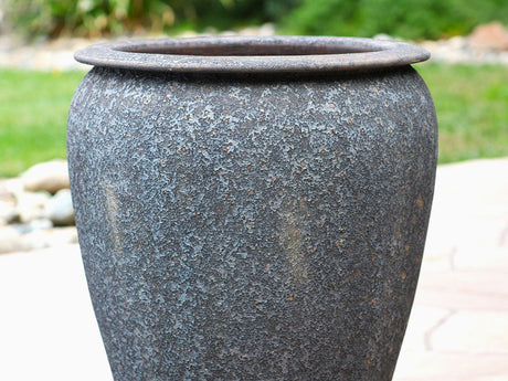 Urn Smooth Finish - Extra Large (Silver Rock) By Plantatorem