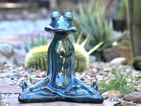 Meditation Frog By Plantatorem