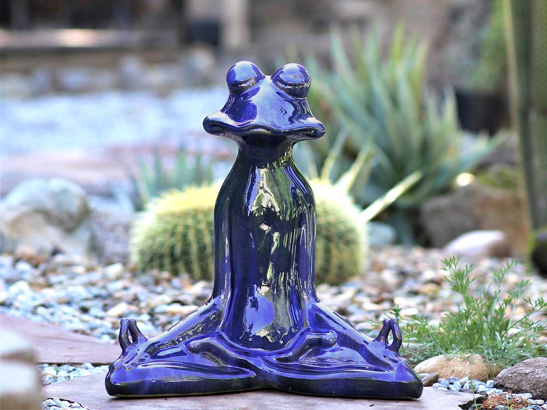 Meditation Frog By Plantatorem