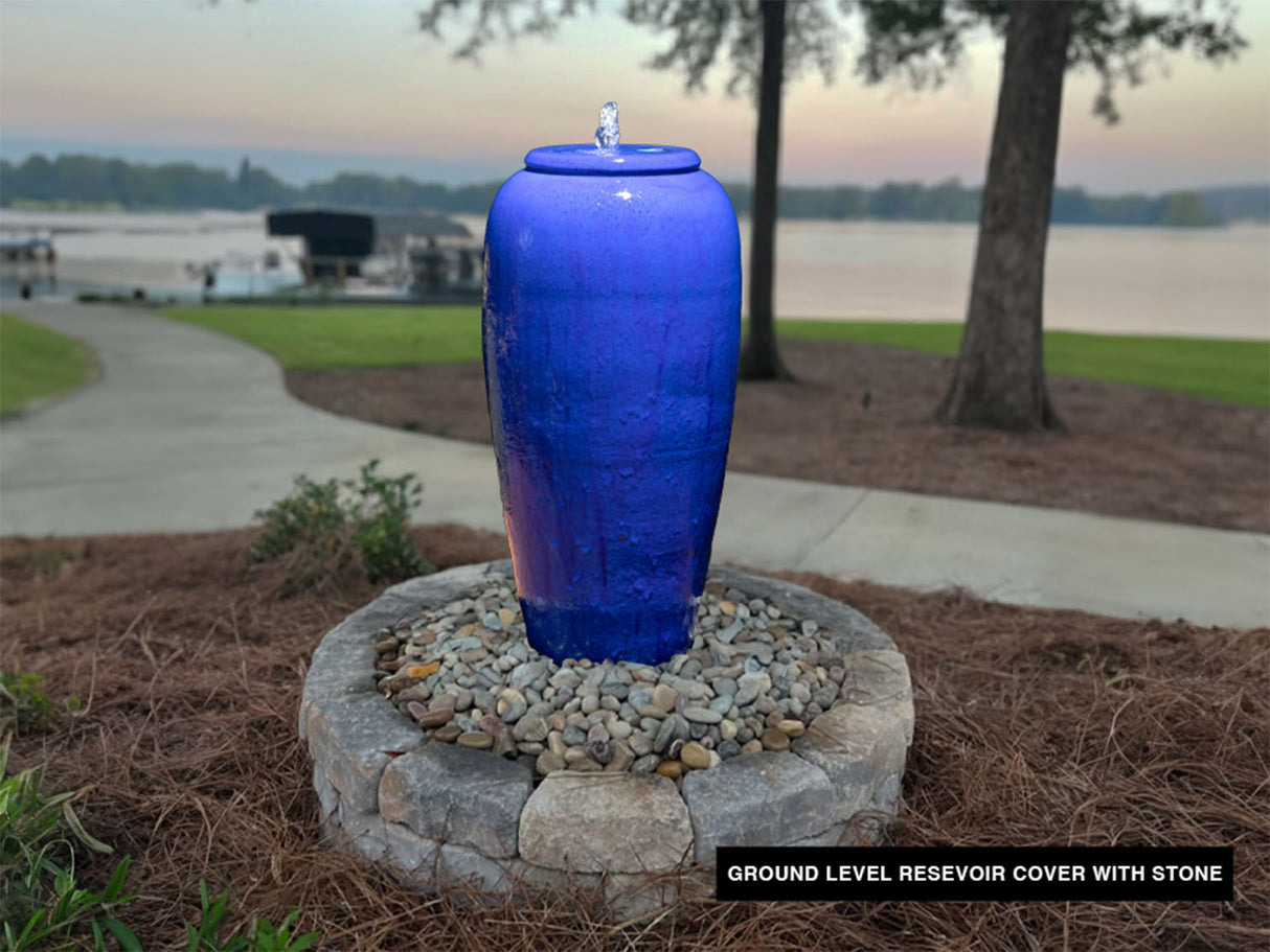 Tall Jar Fountain By Plantatorem