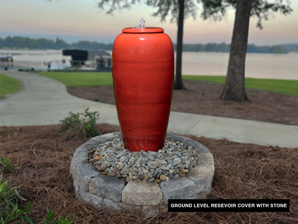 Tall Jar Fountain By Plantatorem