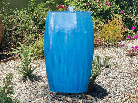 Drum Shape Fountain By Plantatorem