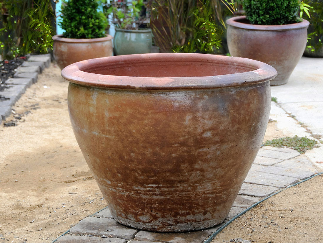 Rounded Rim Parco Planter - Set of 3 By Plantatorem