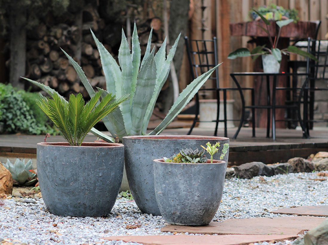 Rimless Parco Planter - Set of 3 By Plantatorem