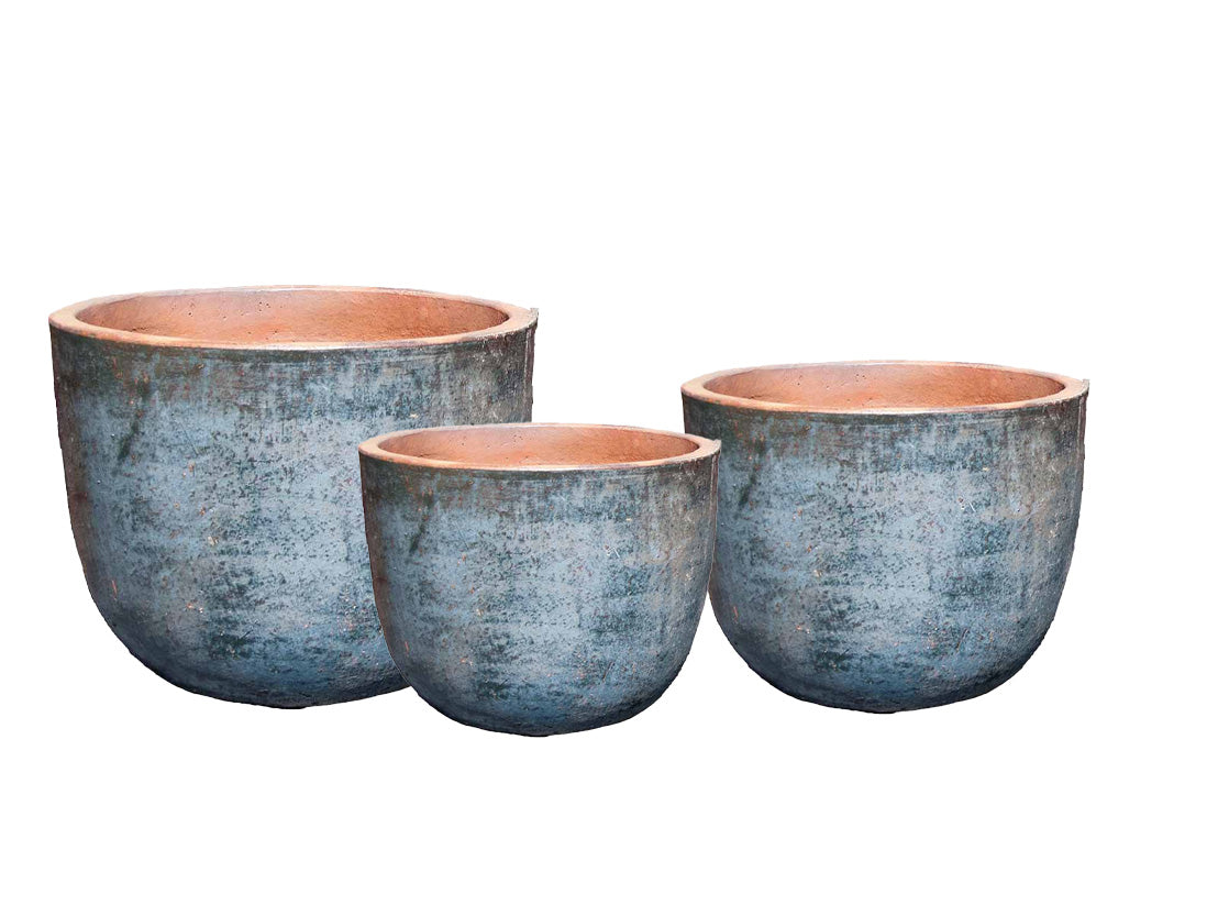 XLG Rimless Parco Planter - Set of 3 By Plantatorem