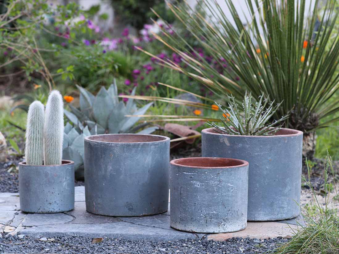 Cylinder Planter- Set of 4 By Plantatorem