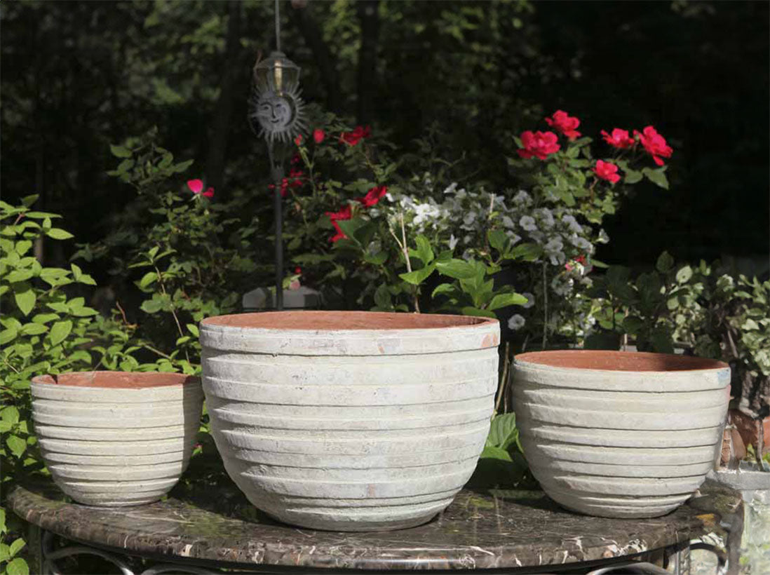 Ribbed Bowls- Set of 3 By Plantatorem