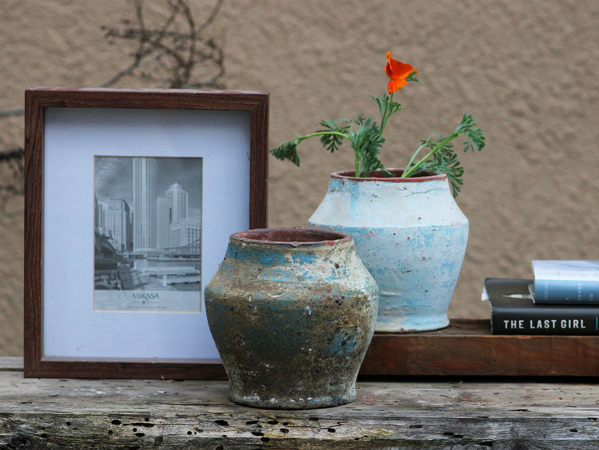 TUSCAN VILLAGE HAND THROWN POT