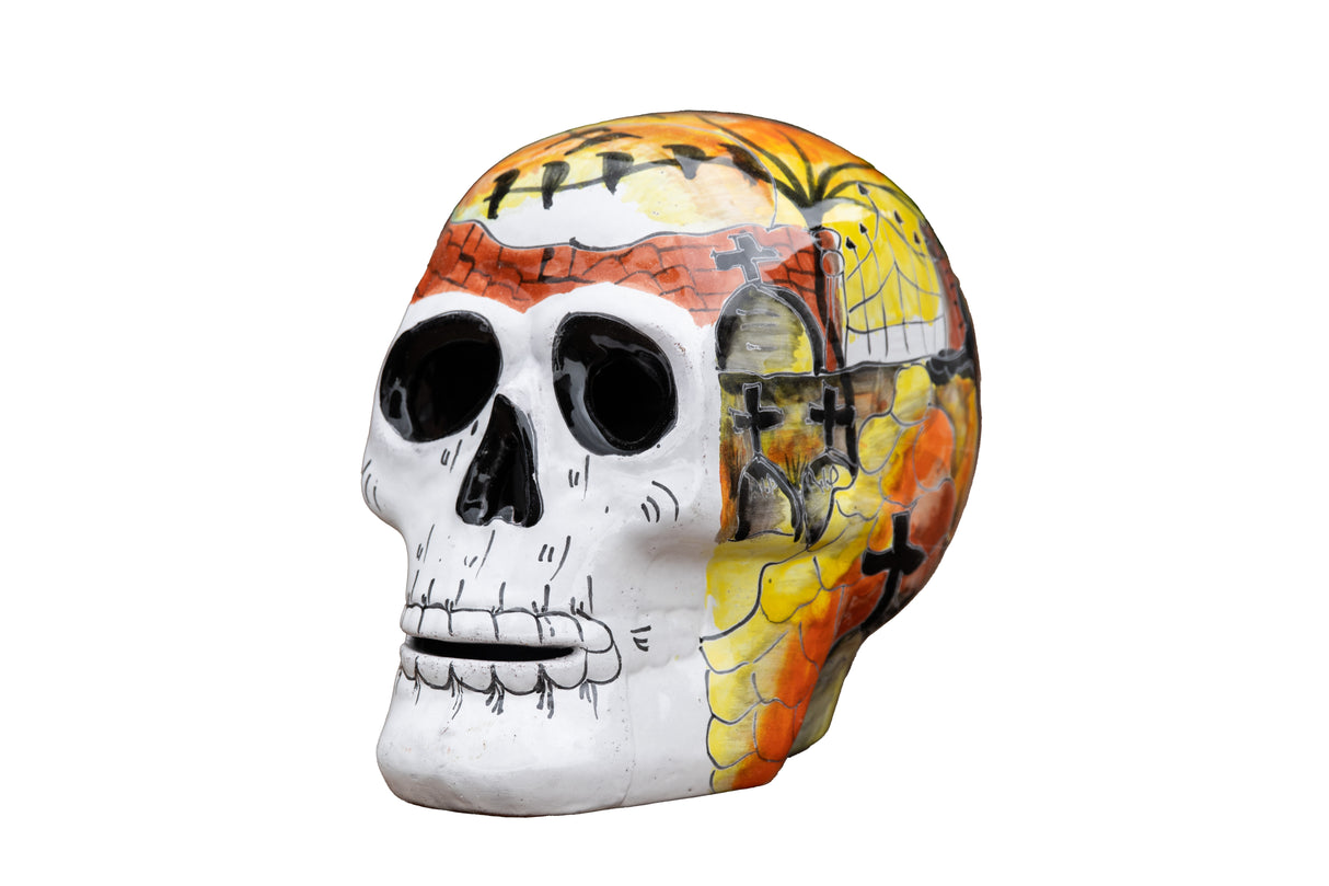 Talavera Skull